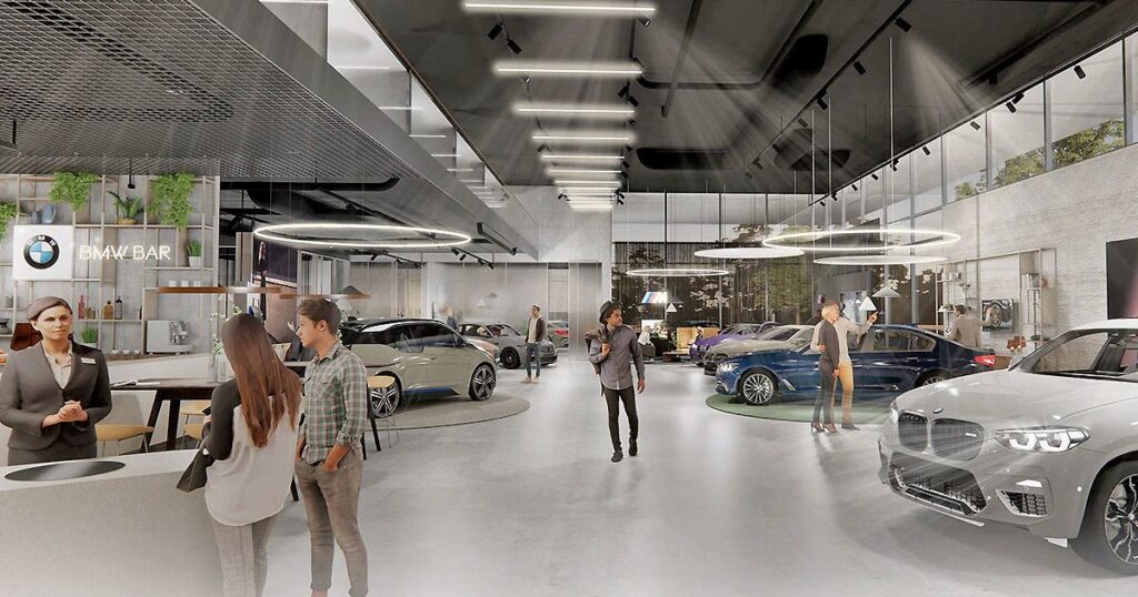 BMW dealership interiors will be upgraded