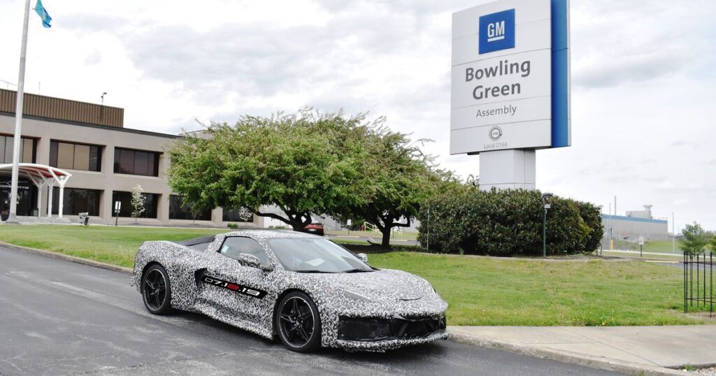 Chevy Corvette production idled this week