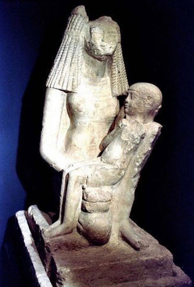 On the occasion of International Women's Day, the Egyptian Museum displays a statue of King Tutankhamun's nursing mother (2)