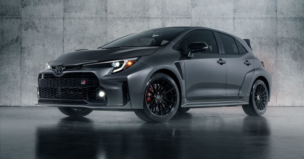 Toyota jumps back into hot hatch rally racers with GR Corolla