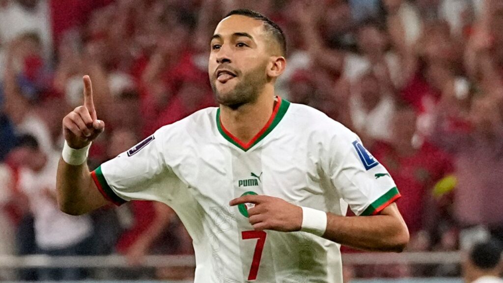 Morocco's Hakim Ziyech