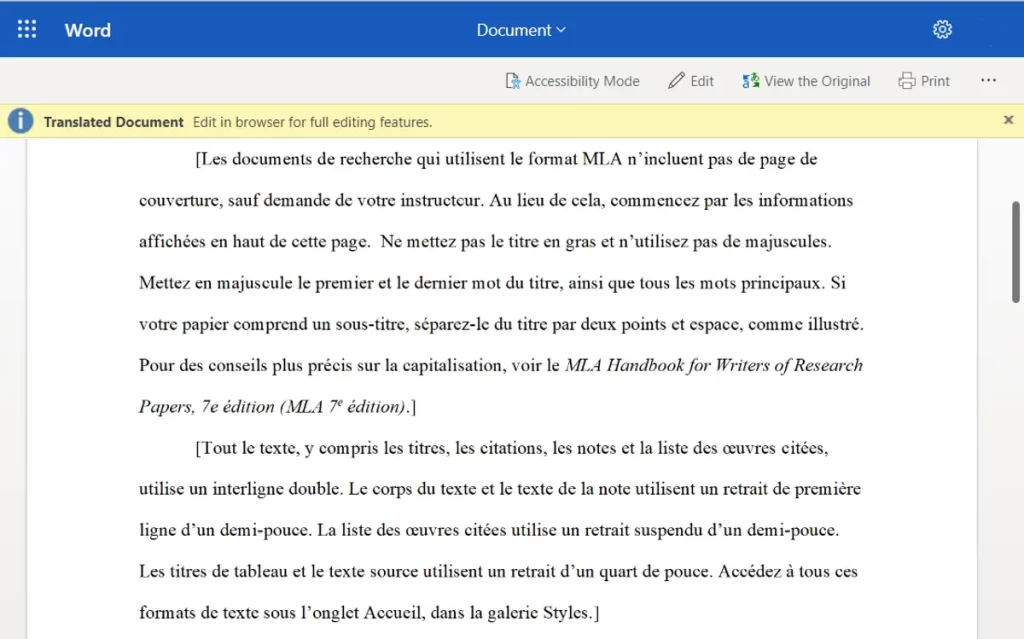 Google Translate PDF-