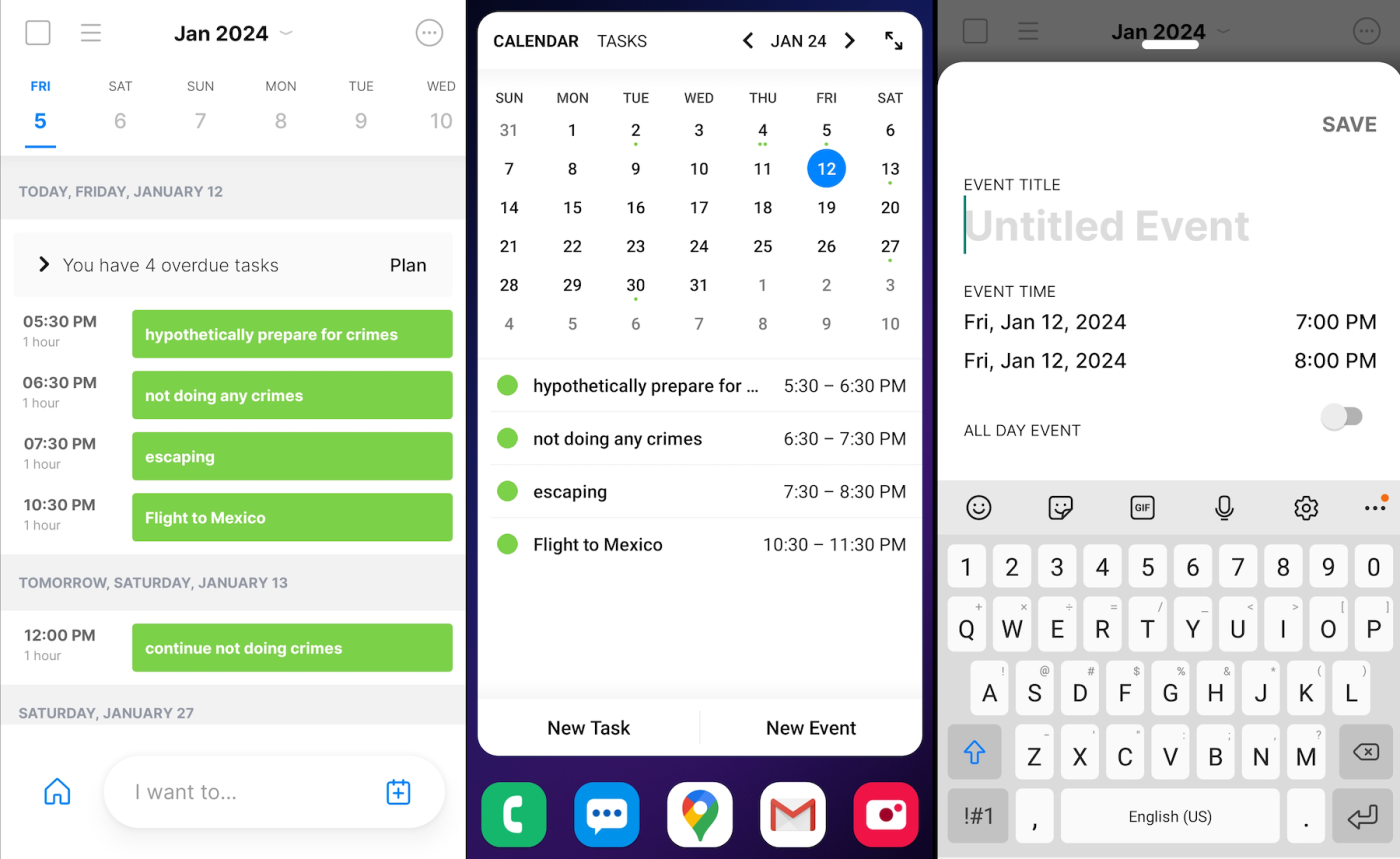 Finding Your Calendar App on Android