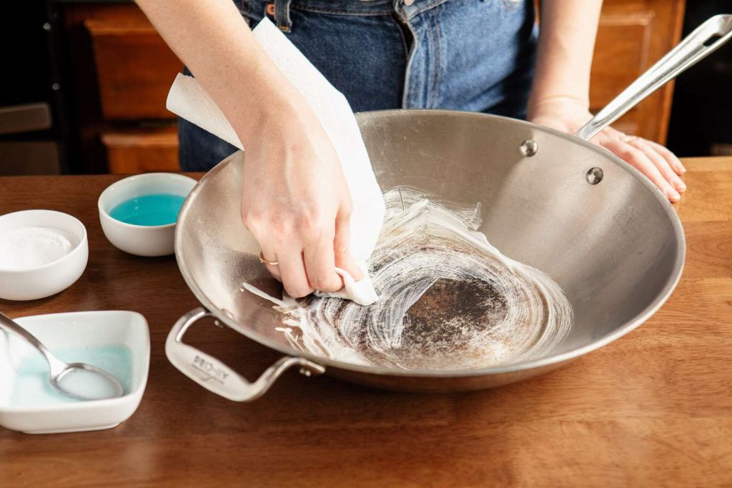  Spotless pots and silverware