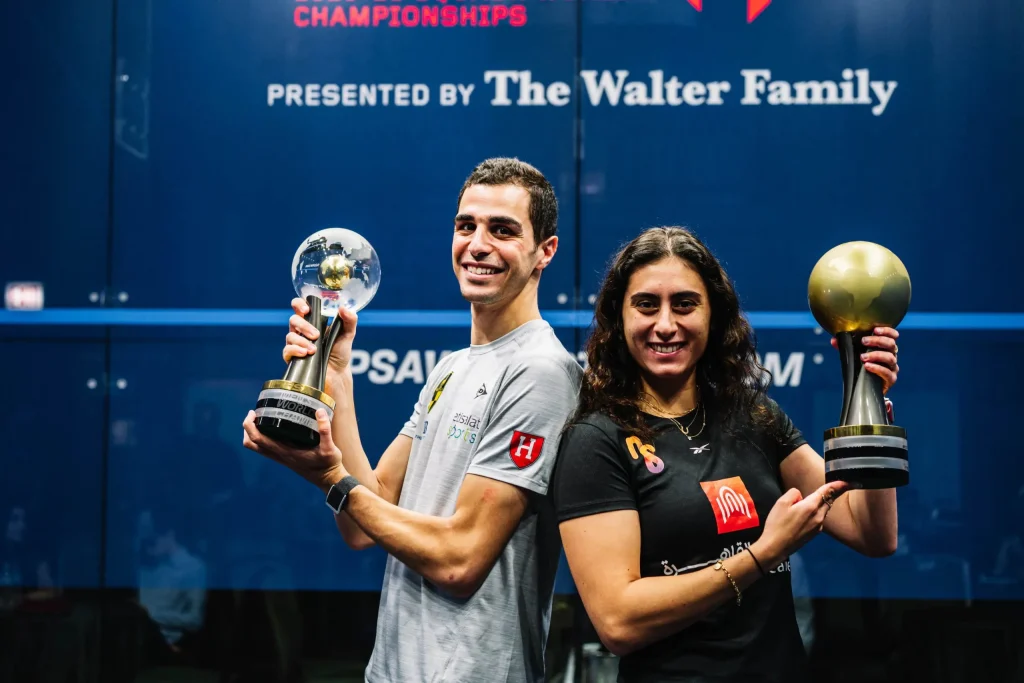 31 Egyptian Squash Stars in Britain Open Tournament