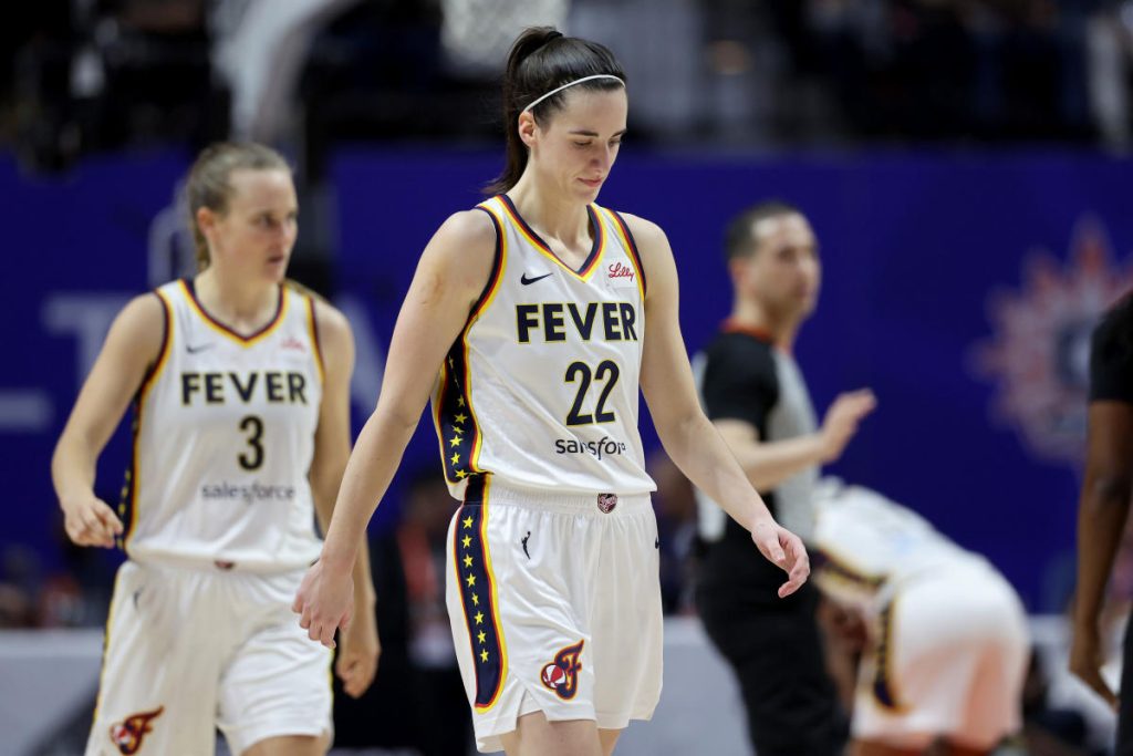 Clark struggles, Boston exits as Fever routed by Liberty