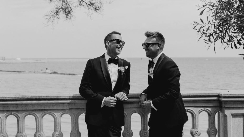 Scott Mills marries partner Sam Vaughan in Spanish ceremony