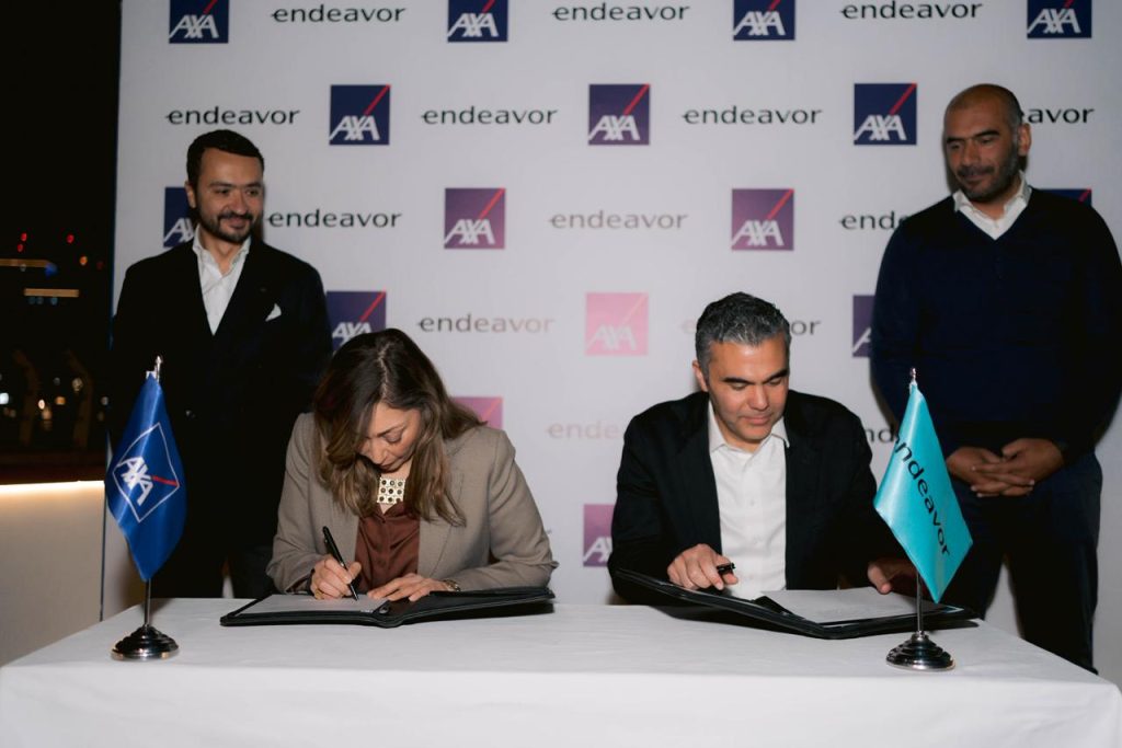 A Strategic Alliance to Accelerate Startup Growth Between AXA Egypt and Endeavor Egypt